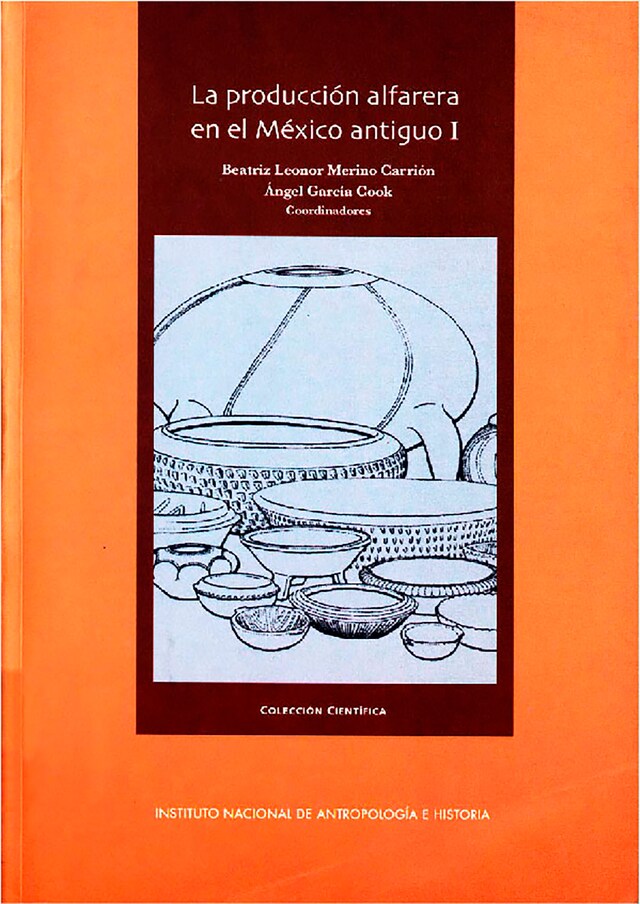 Okładka książki dla La producción alfarera en el México antiguo