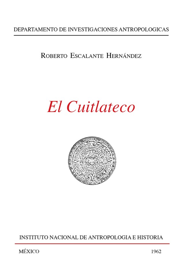 Couverture de livre pour El Cuitlateco