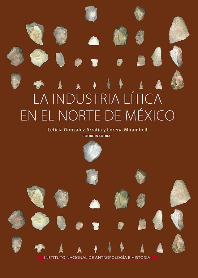 Boekomslag van La industria lítica en el norte de México