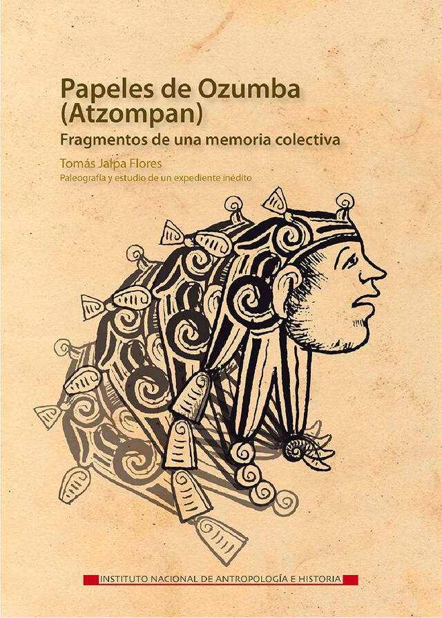 Portada de libro para Papeles de Ozumba (Atzompan).