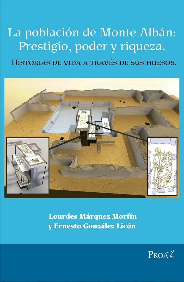 Book cover for La población de Monte Albán: prestigio, poder y riqueza