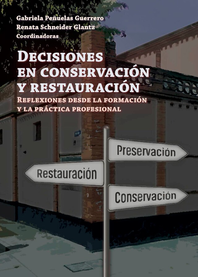 Boekomslag van Decisiones en conservación y restauración