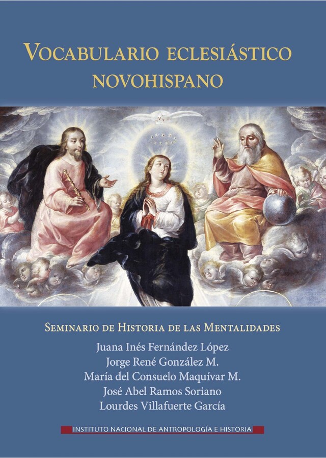 Couverture de livre pour Vocabulario eclesiástico novohispano