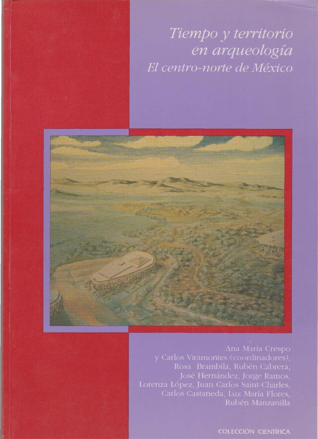 Copertina del libro per Tiempo y territorio en arqueología