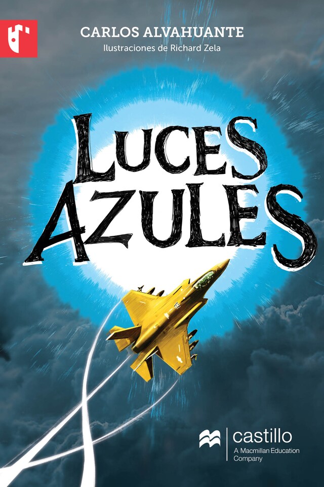 Portada de libro para Luces Azules