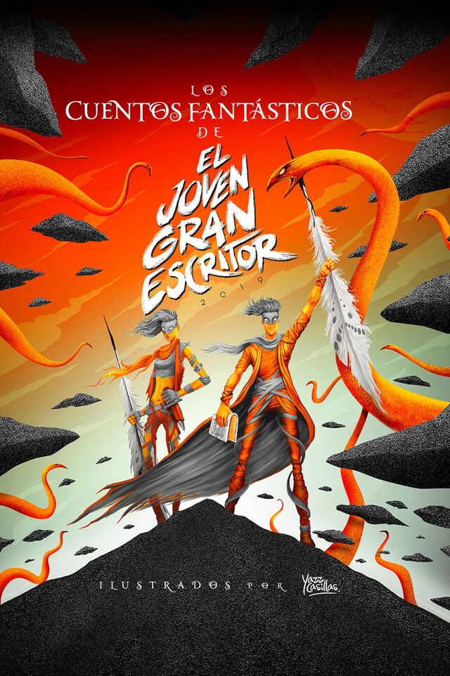 Buchcover für Los cuentos fantásticos de El Joven Gran Escritor 2019