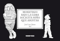 Monstruo bajo la cama solicita niño que asustar