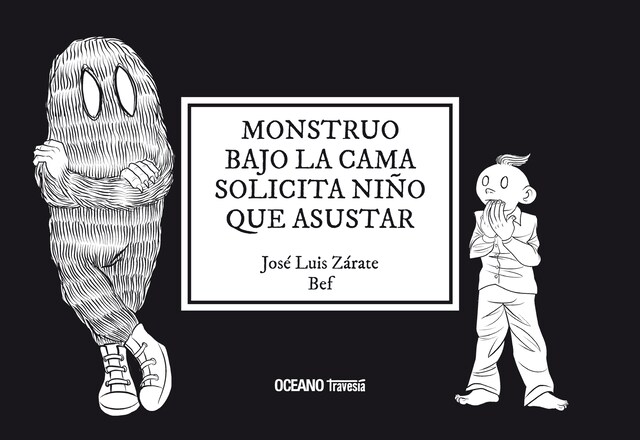 Kirjankansi teokselle Monstruo bajo la cama solicita niño que asustar