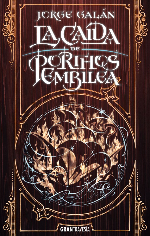 Book cover for La caída de Porthos Embilea