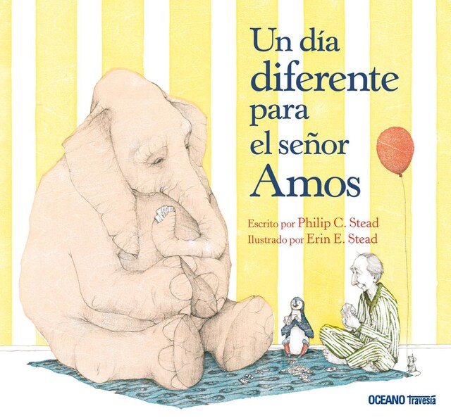 Book cover for Un día diferente para el señor Amos