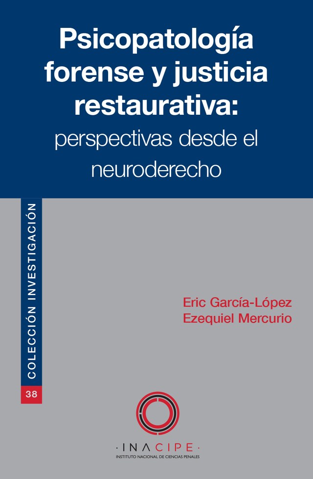 Buchcover für Psicopatología forense y justicia restaurativa