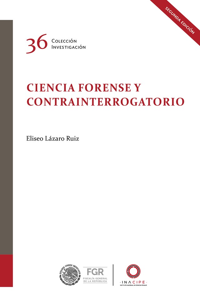 Bogomslag for Ciencia forense y contrainterrogatorio