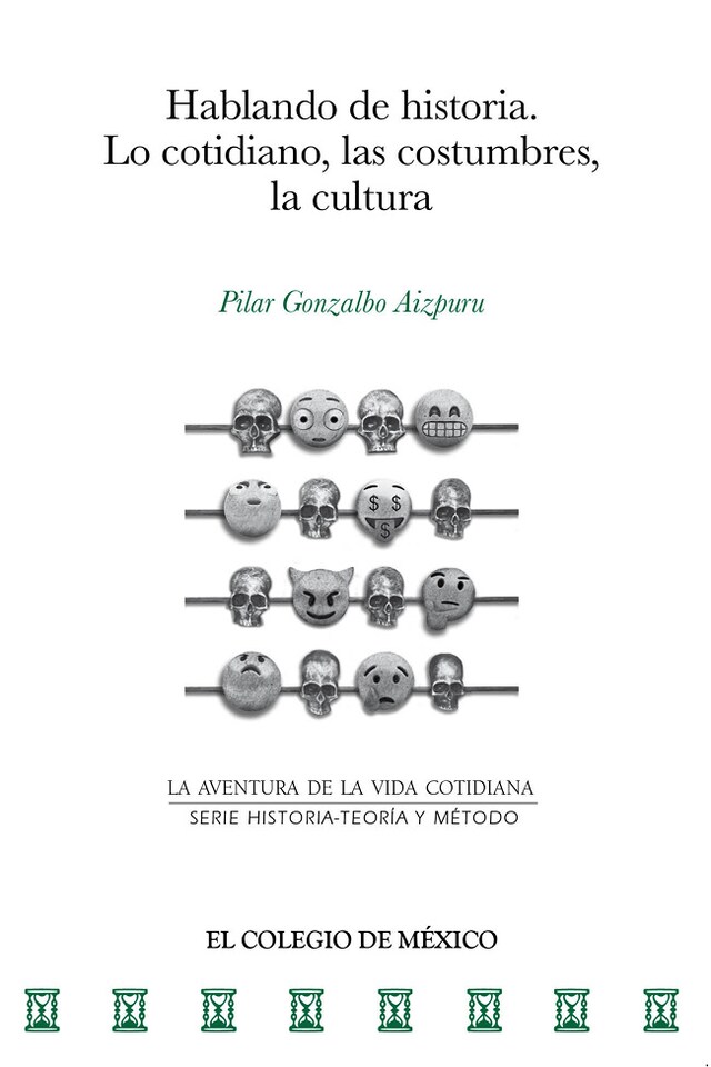 Portada de libro para Hablando de historia.