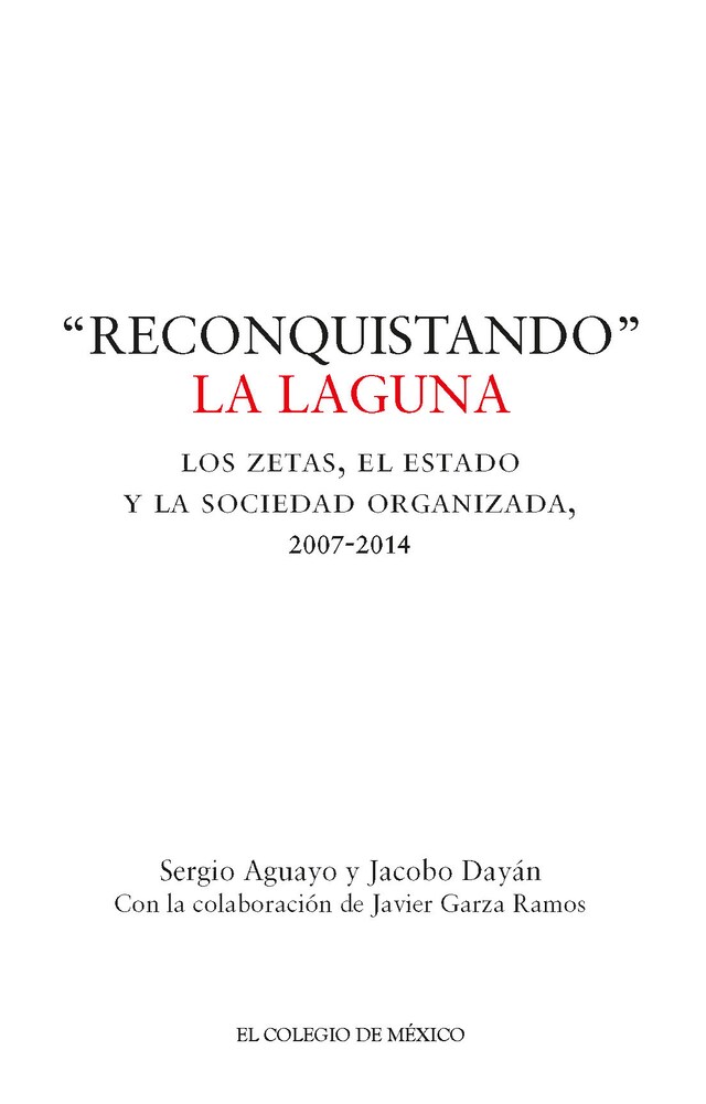 Portada de libro para ''Reconquistando'' La Laguna