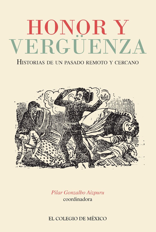 Couverture de livre pour Honor y vergüenza.