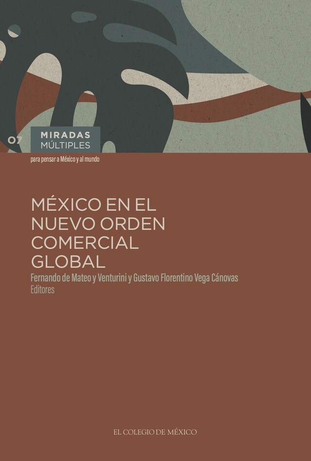 Buchcover für México en el nuevo orden comercial y global