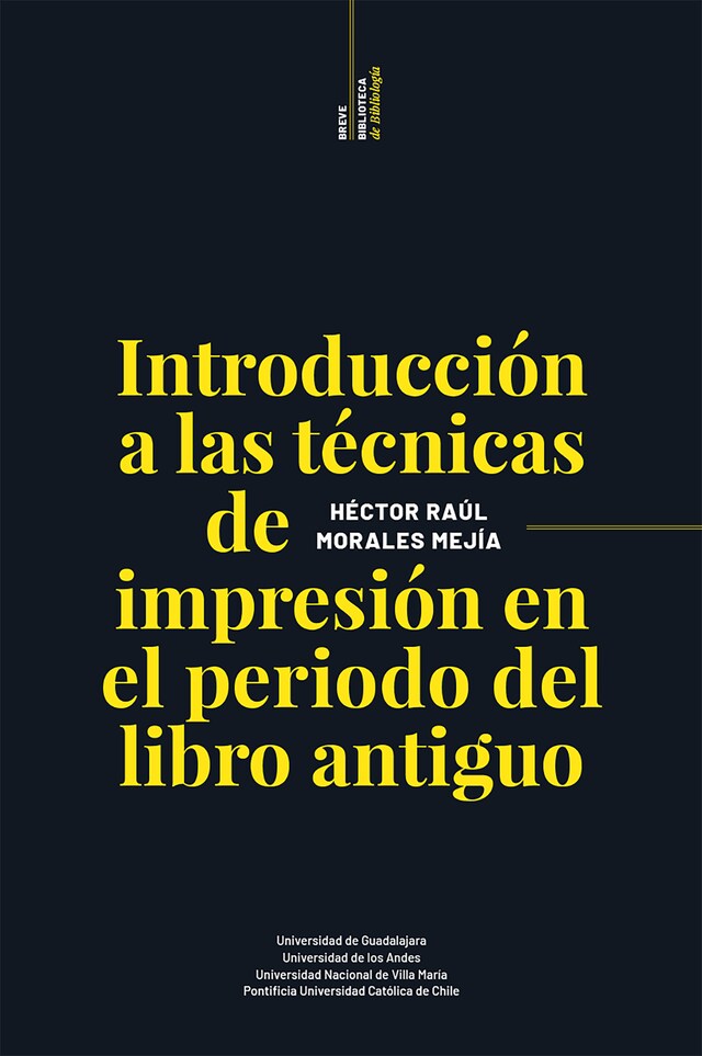 Couverture de livre pour Introducción a las técnicas de impresión en el periodo del libro antiguo