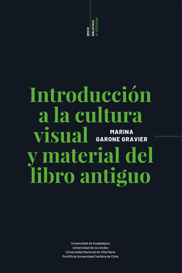 Book cover for Introducción a la cultura visual y material del libro antiguo