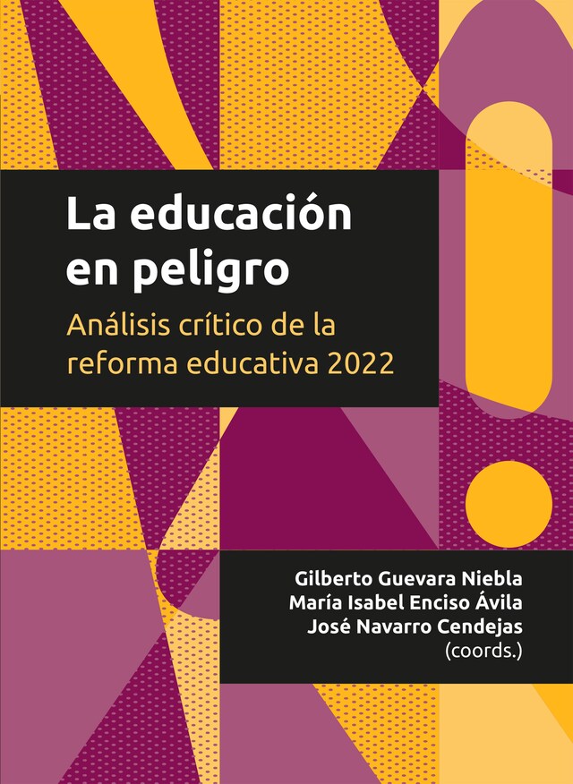 Buchcover für La educación en peligro