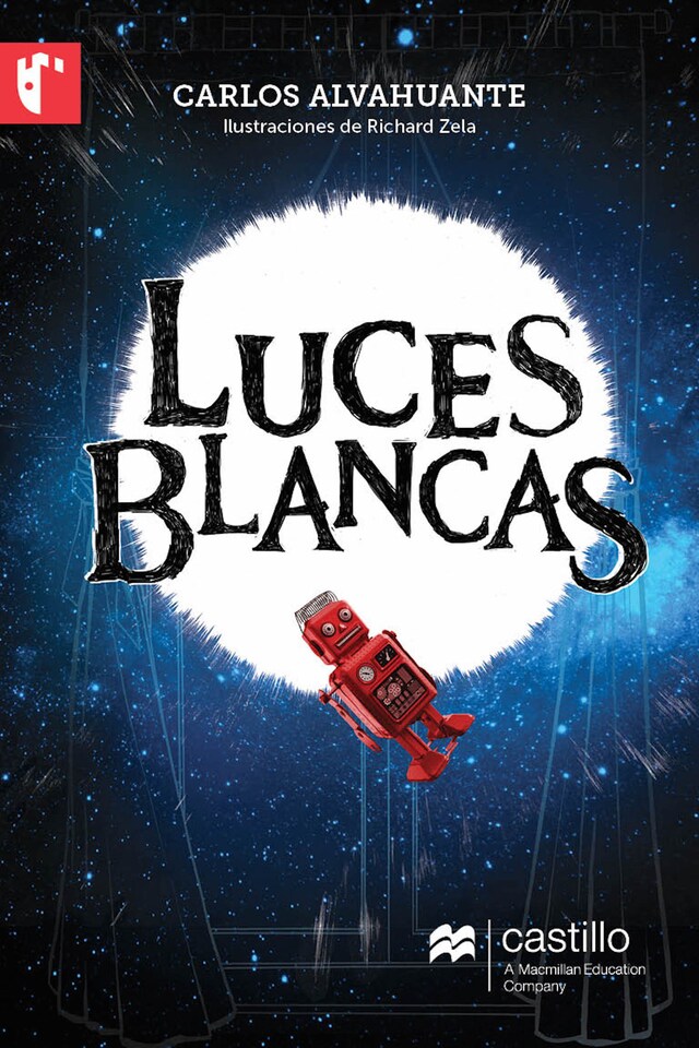 Couverture de livre pour Luces blancas