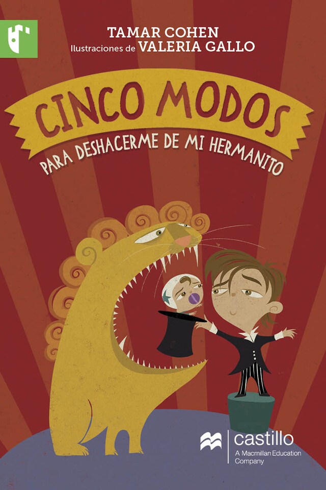 Buchcover für Cinco modos para deshacerme de mi hermanito