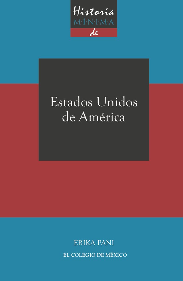 Buchcover für Historia mínima de Estados Unidos de América