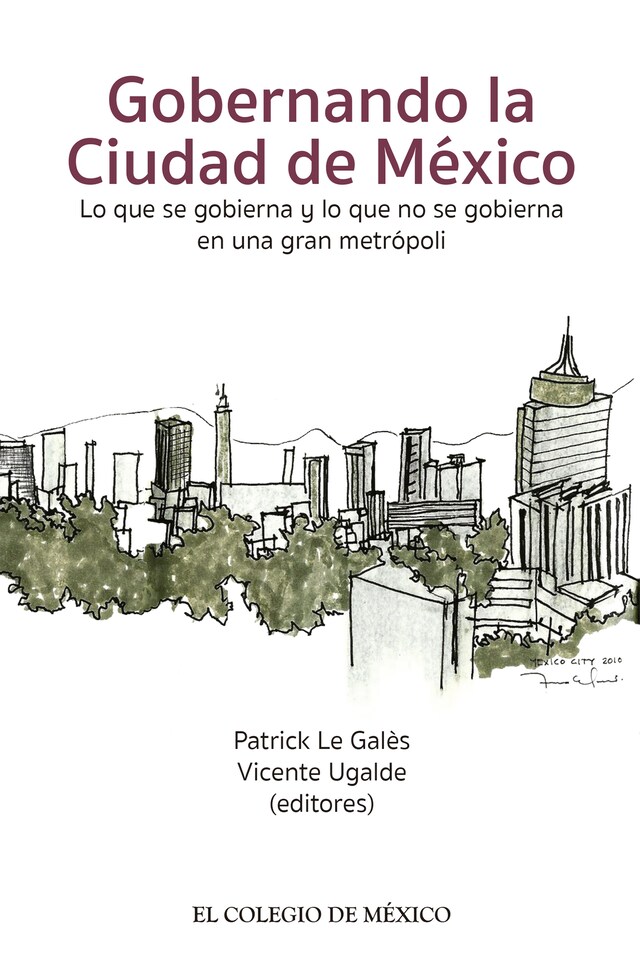 Buchcover für Gobernando la Ciudad de México.