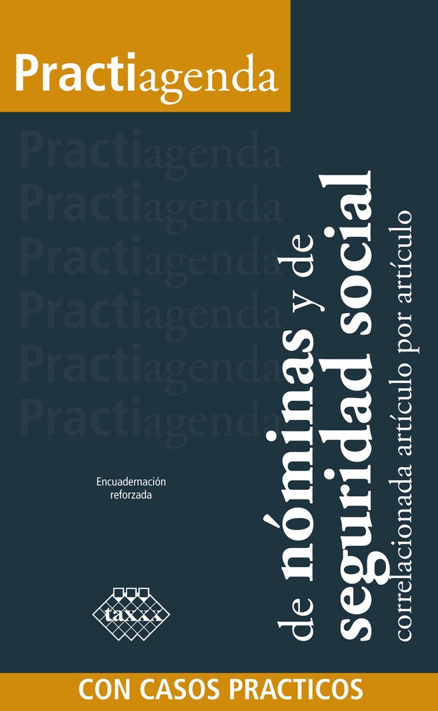 Book cover for Practiagenda de nóminas y de seguridad social 2017