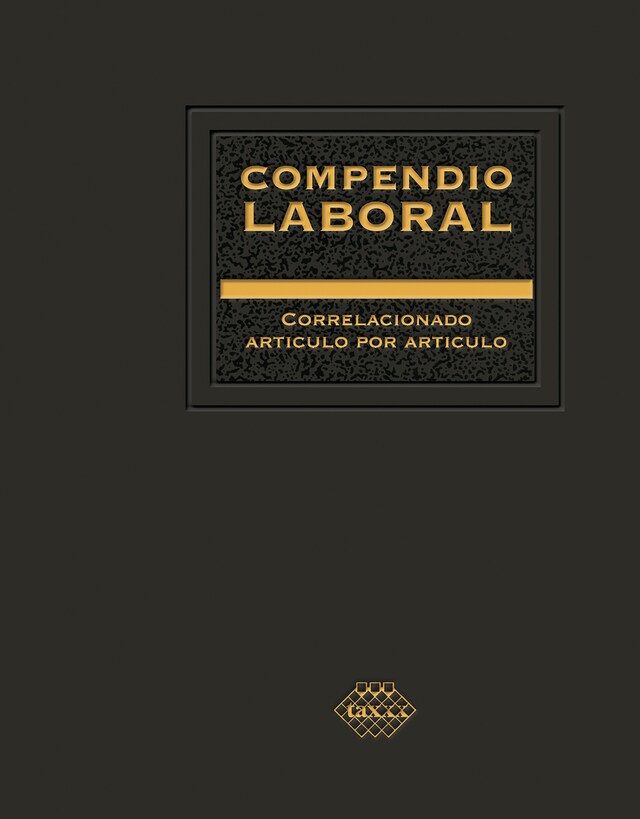 Portada de libro para Compendio Laboral 2020