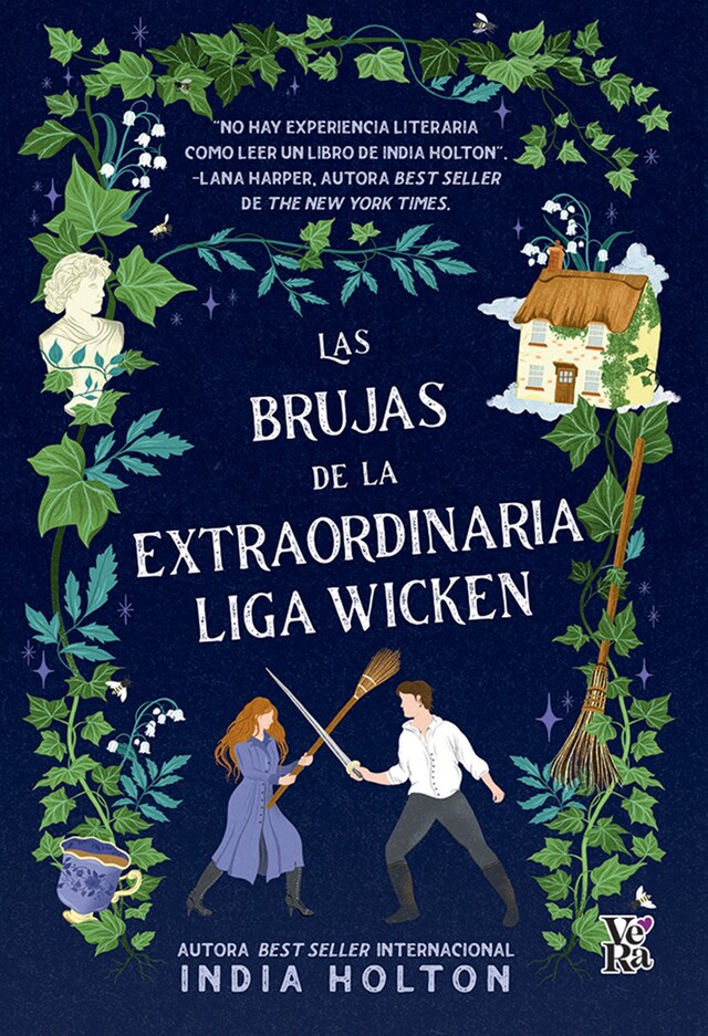 Boekomslag van LAS BRUJAS DE LA EXTRAORDINARIA LIGA WICKEN