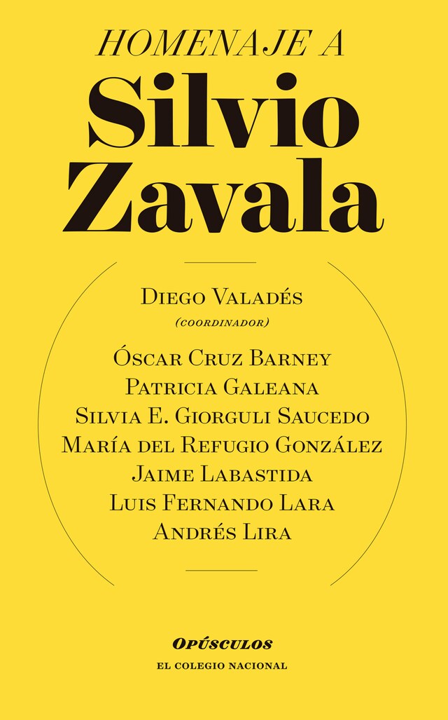 Bogomslag for Homenaje a Silvio zavala