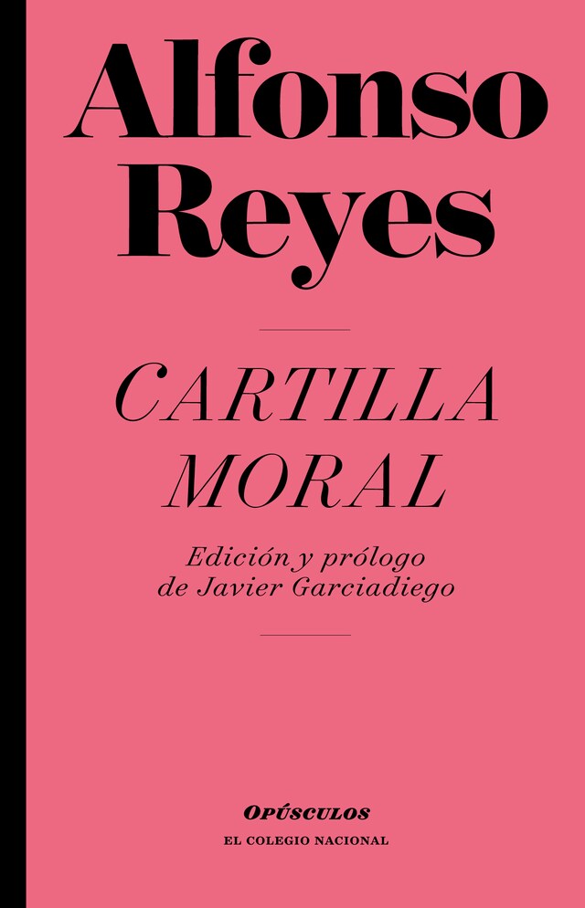 Book cover for Cartilla moral