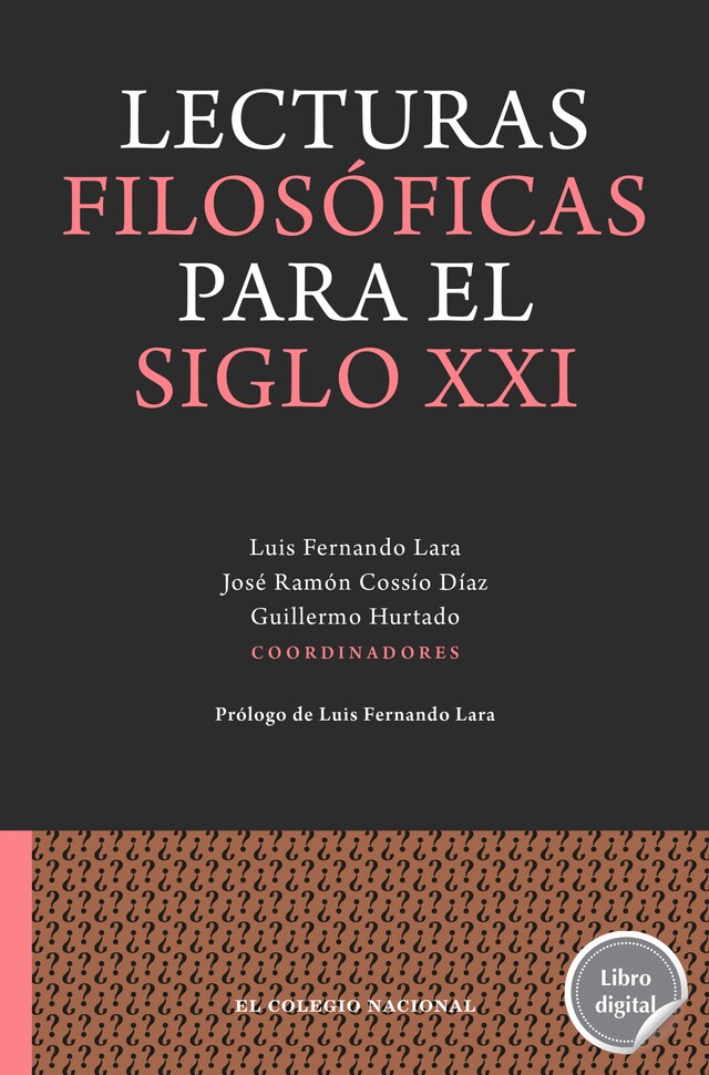 Kirjankansi teokselle Lecturas filosóficas para el siglo XXI