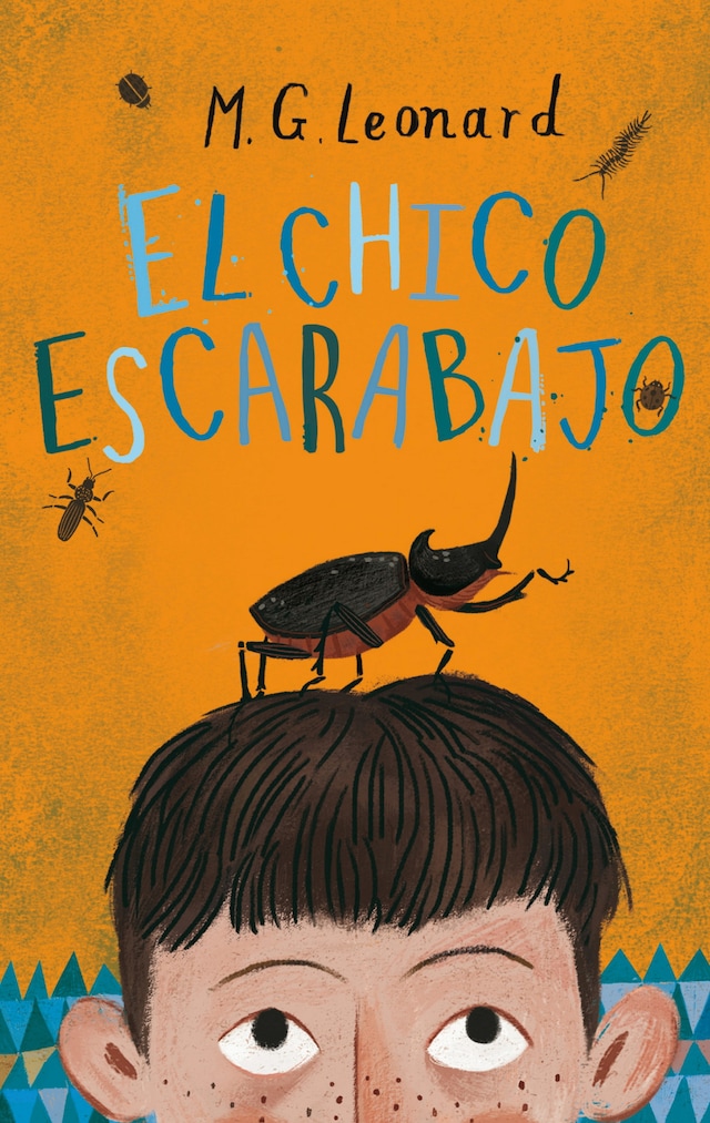 Book cover for El chico escarabajo