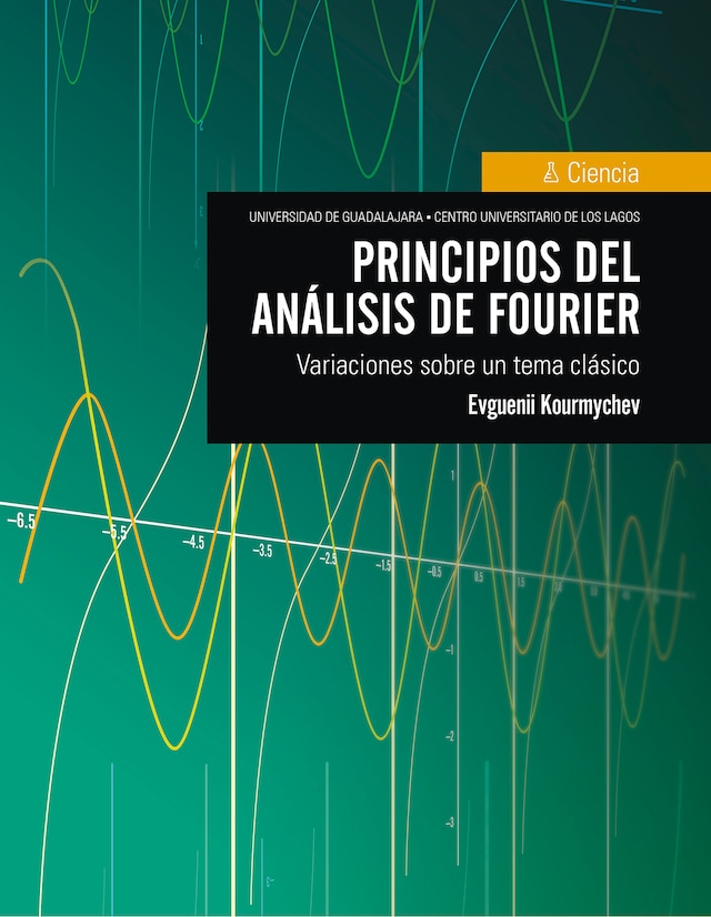 Copertina del libro per Principios del análisis de Fourier