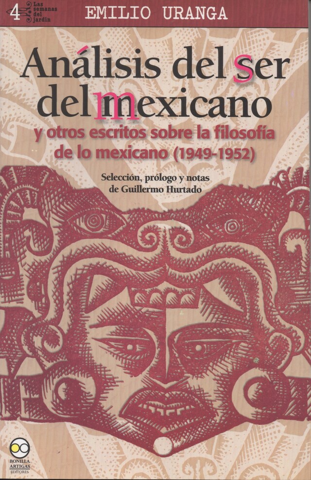 Book cover for Análisis del ser del mexicano