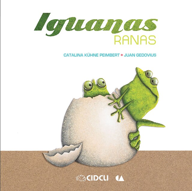 Book cover for Iguanas ranas