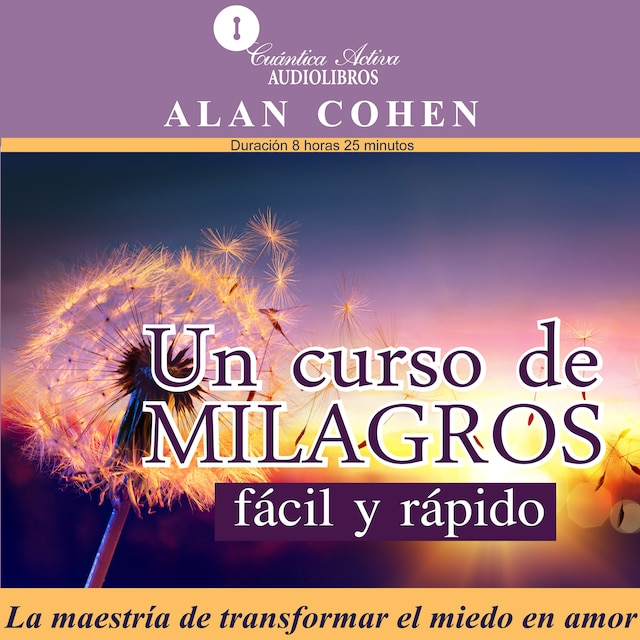 Book cover for Un curso de milagros fácil y rápido