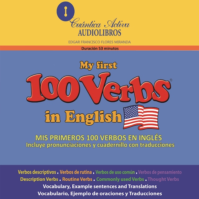 Boekomslag van Mis primeros 100 verbos en inglés
