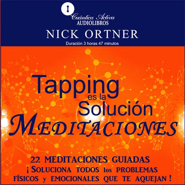 Okładka książki dla Meditaciones de tapping es la solución