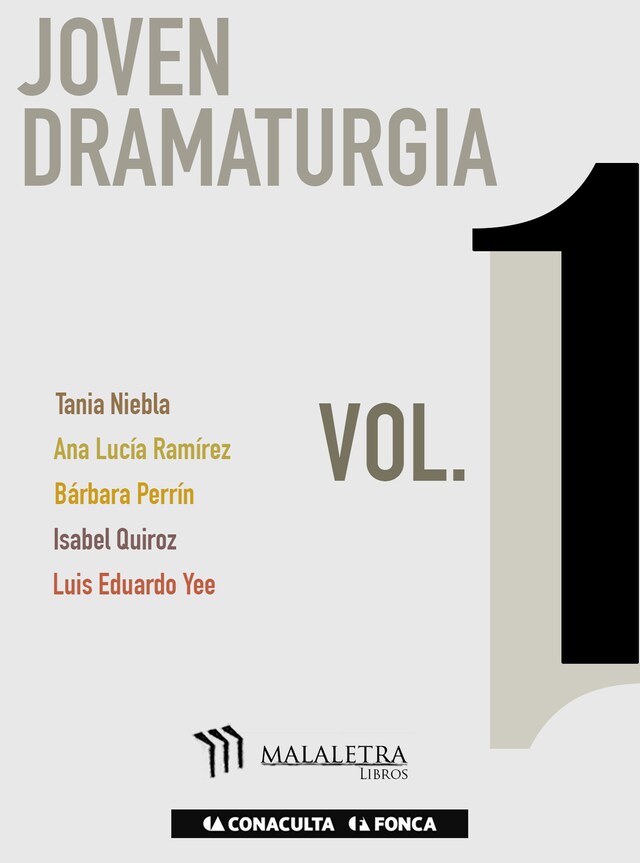 Buchcover für Joven Dramaturgia Vol. 1