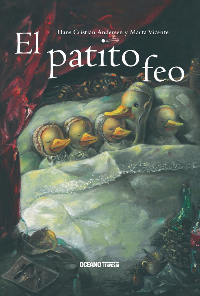 Portada de libro para El patito feo