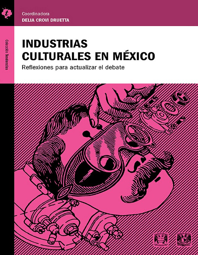 Book cover for Industrias culturales en México