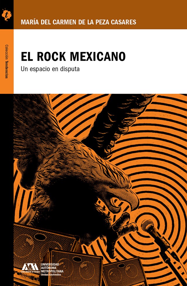 Portada de libro para El rock mexicano