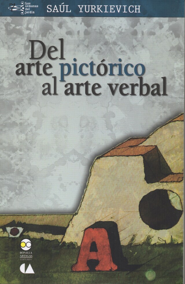 Copertina del libro per Del arte pictórico al arte verbal