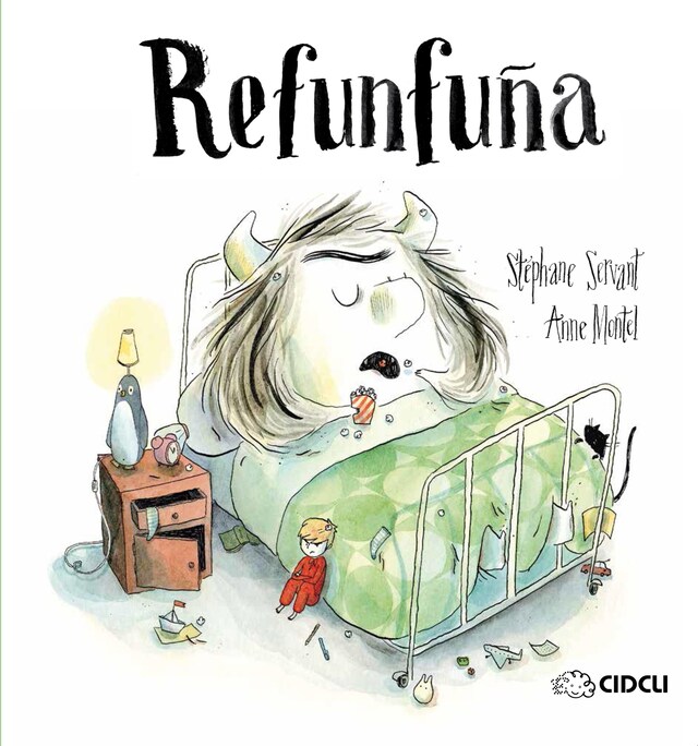 Copertina del libro per Refunfuña