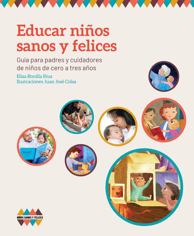 Copertina del libro per Educar niños sanos y felices