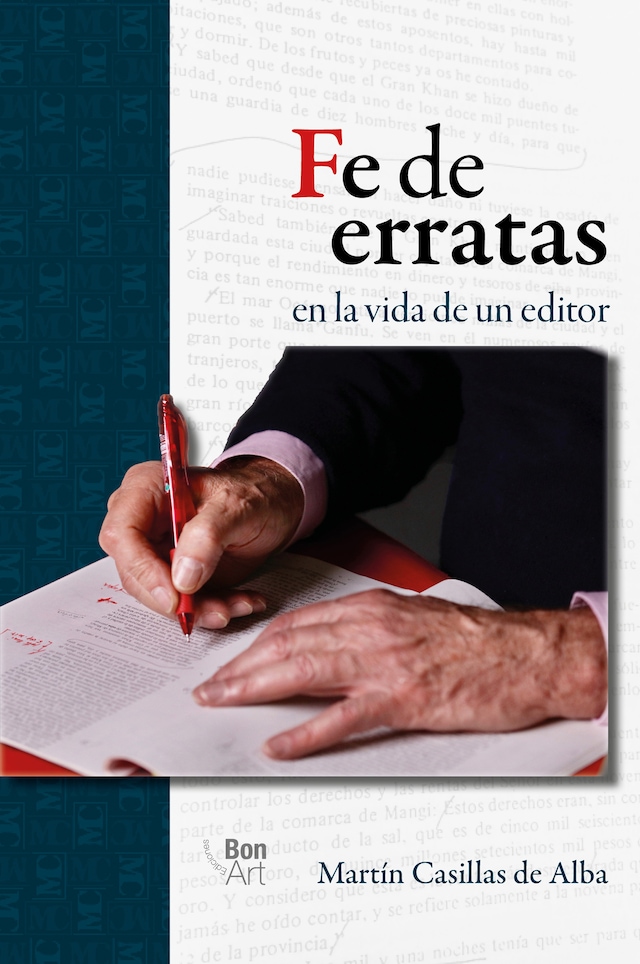 Book cover for Fe de erratas en la vida de un editor