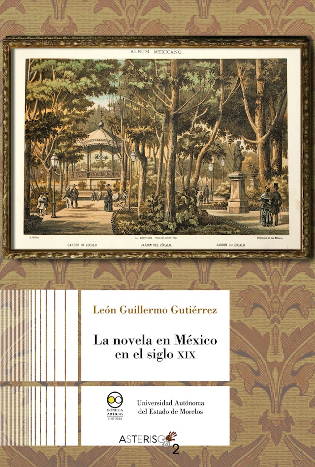 Copertina del libro per La novela en México en el siglo XIX