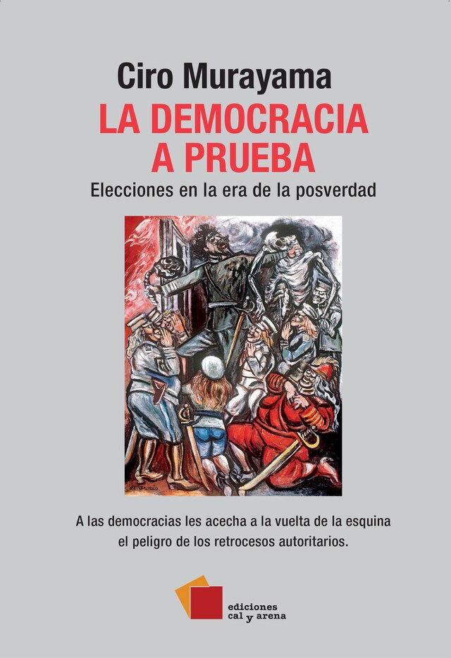 Book cover for La democracia a prueba